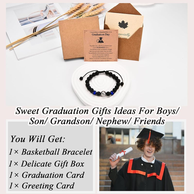 EFVISD Store Soccer Football Basketball Baseball Hockey Bracelet Gifts for Boys Players Team Lovers Son Grandson Brother Nephew Friend as Birthday/Valentines Day/Graduation/Back to School/Christmas Gifts - Image 5
